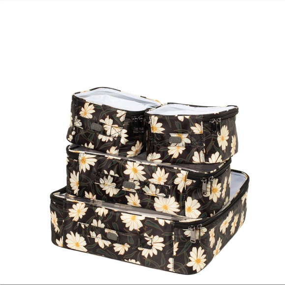 NWT Lug Sky Cubbies Storage Container Set in Autumn Daisies - Picture 6 of 13